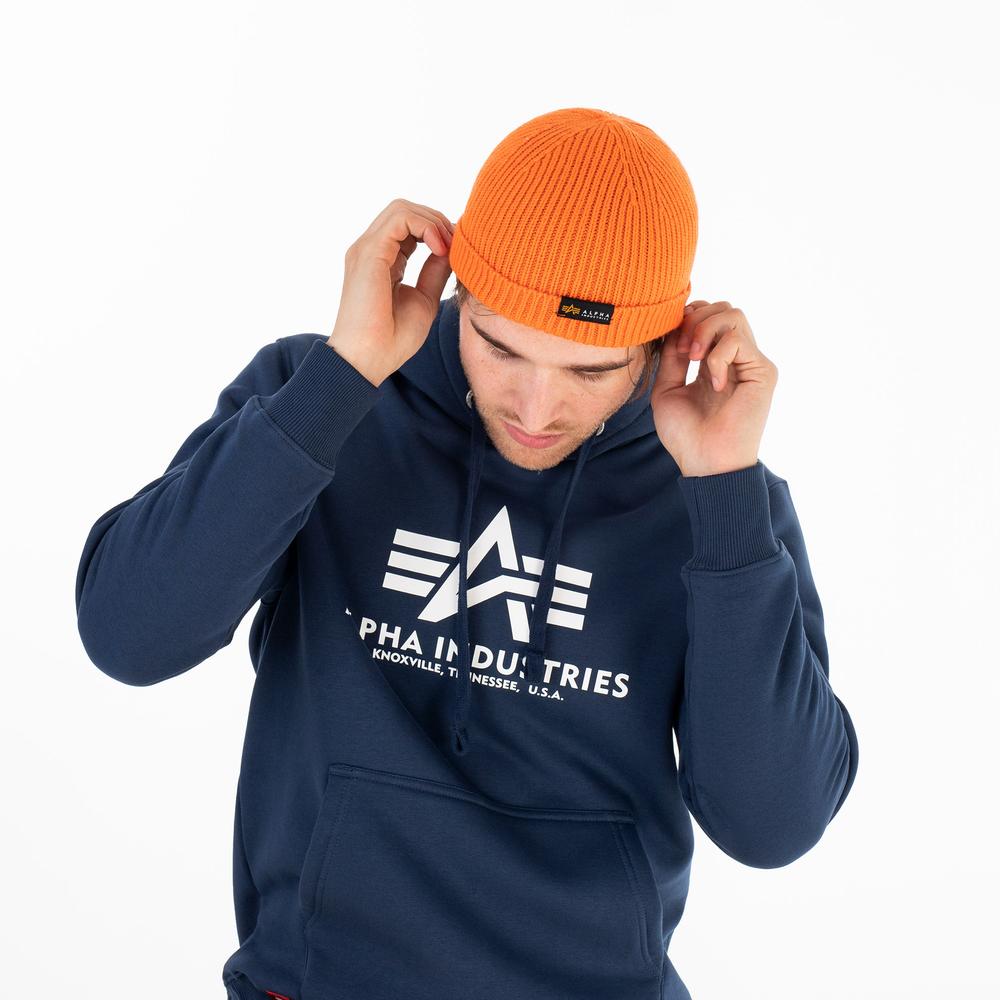 Čiapka Alpha Industries Dockers Beanie 138905429 - pomarančové