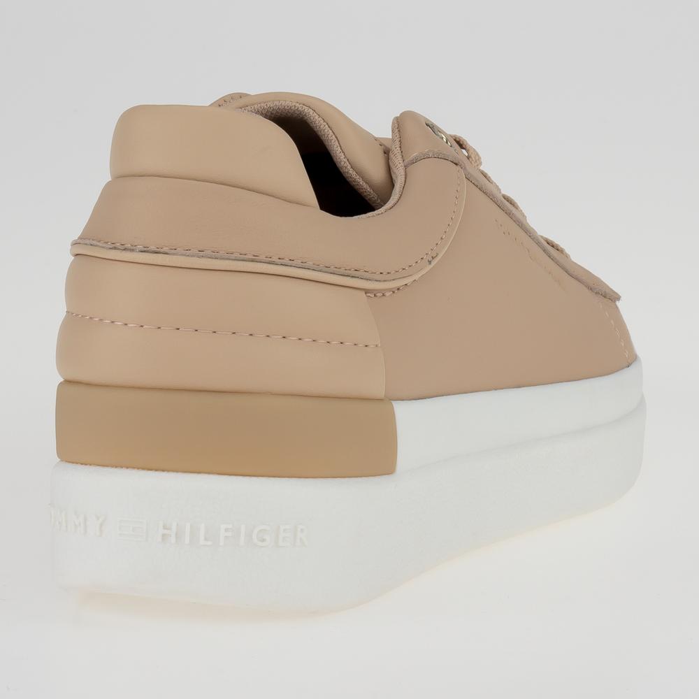 Topánky Tommy Hilfiger Elevated Sneakers FW0FW06511-TRY - bezowy