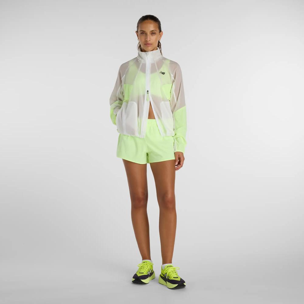 Dámská bunda New Balance WJ61J326AFG - biele