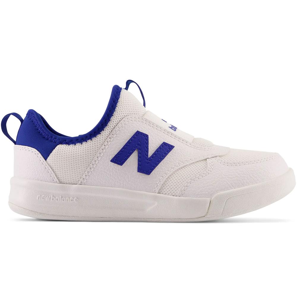Detské topánky New Balance PT300WA1 – biele