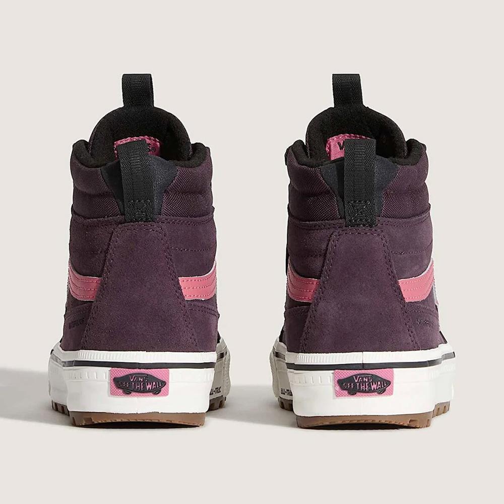 Dámske topánky Vans SK8-Hi Waterproof VN000DAQ02Y1 - fialové