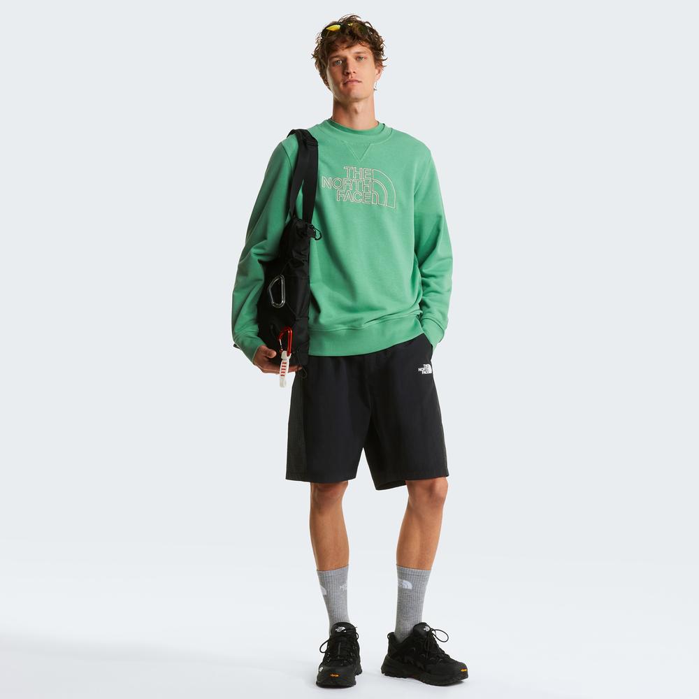 Mužský blúza The North Face Drew Peak Light 0A8C1CMUA1 - zelené