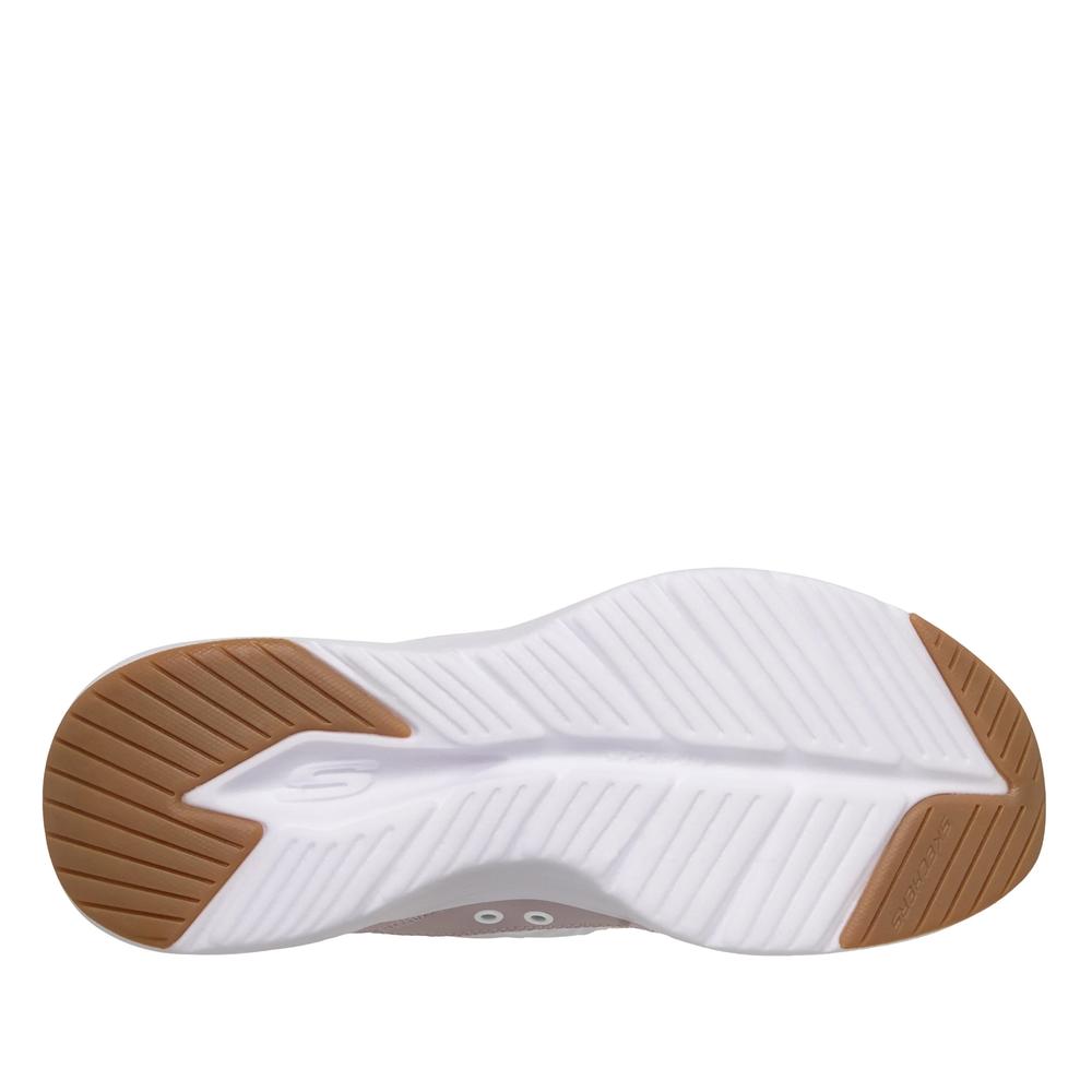 Dámske topánky Skechers Slip-ins: Contour Foam Cozy Fit 150404LAV - biele