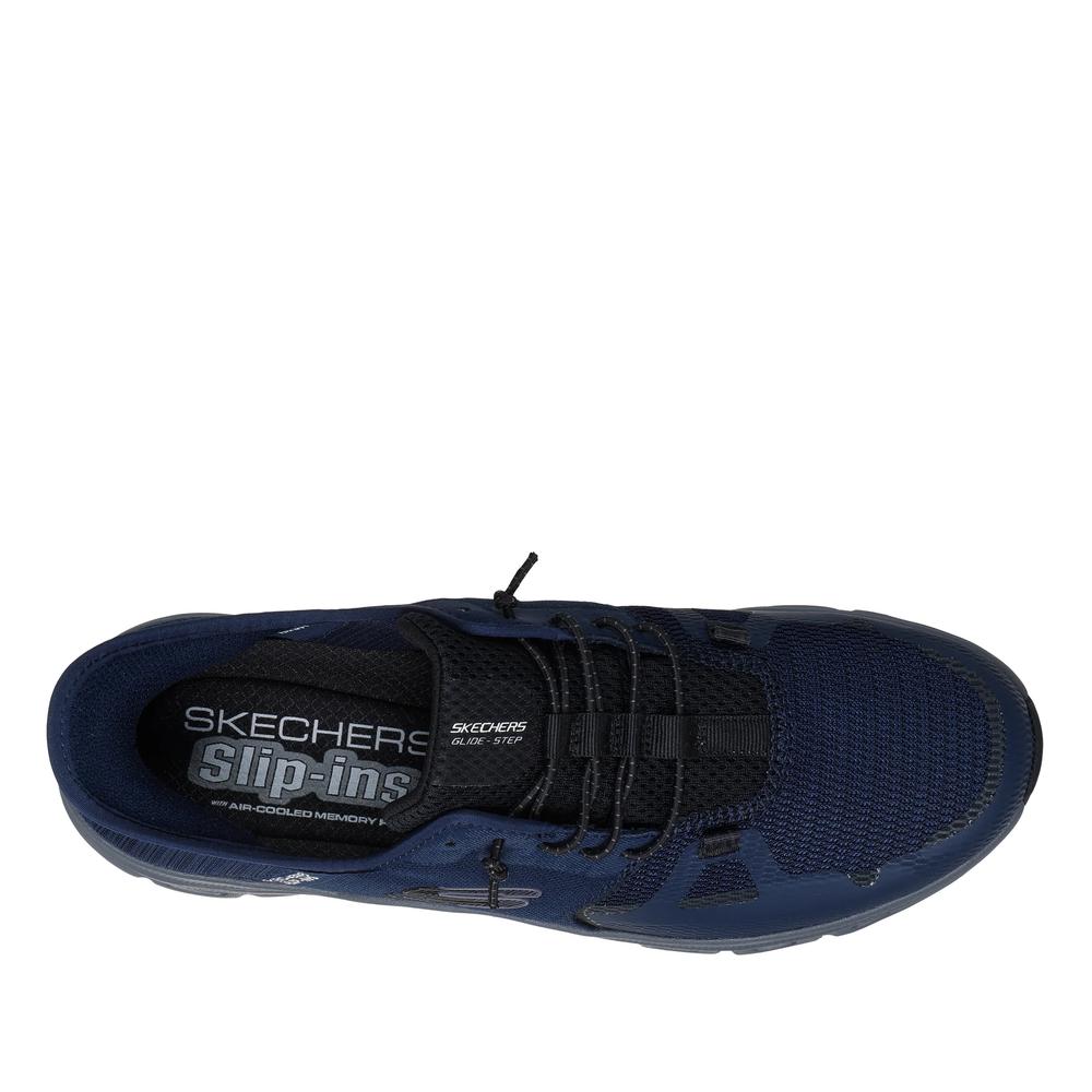 Pánske topánky Skechers Slip-ins: Glide-Step Pro 232930NVCC - tmavomodré