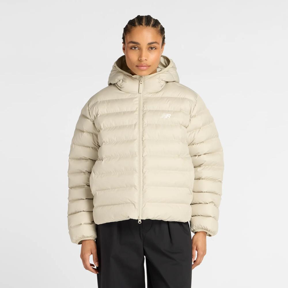 Dámske bunda New Balance WO53500SHY - béžové