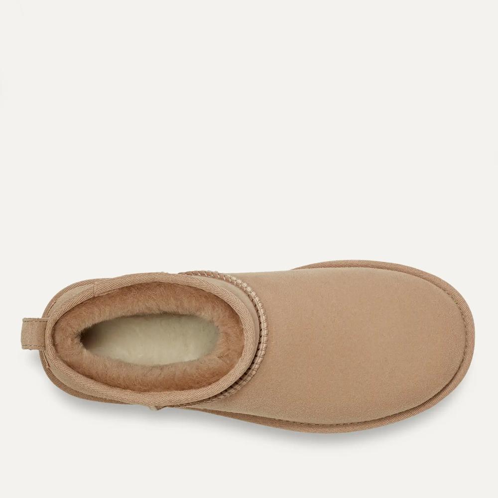 Topánky dámske Ugg W Classic Ultra Mini 1116109-SAN - béžové