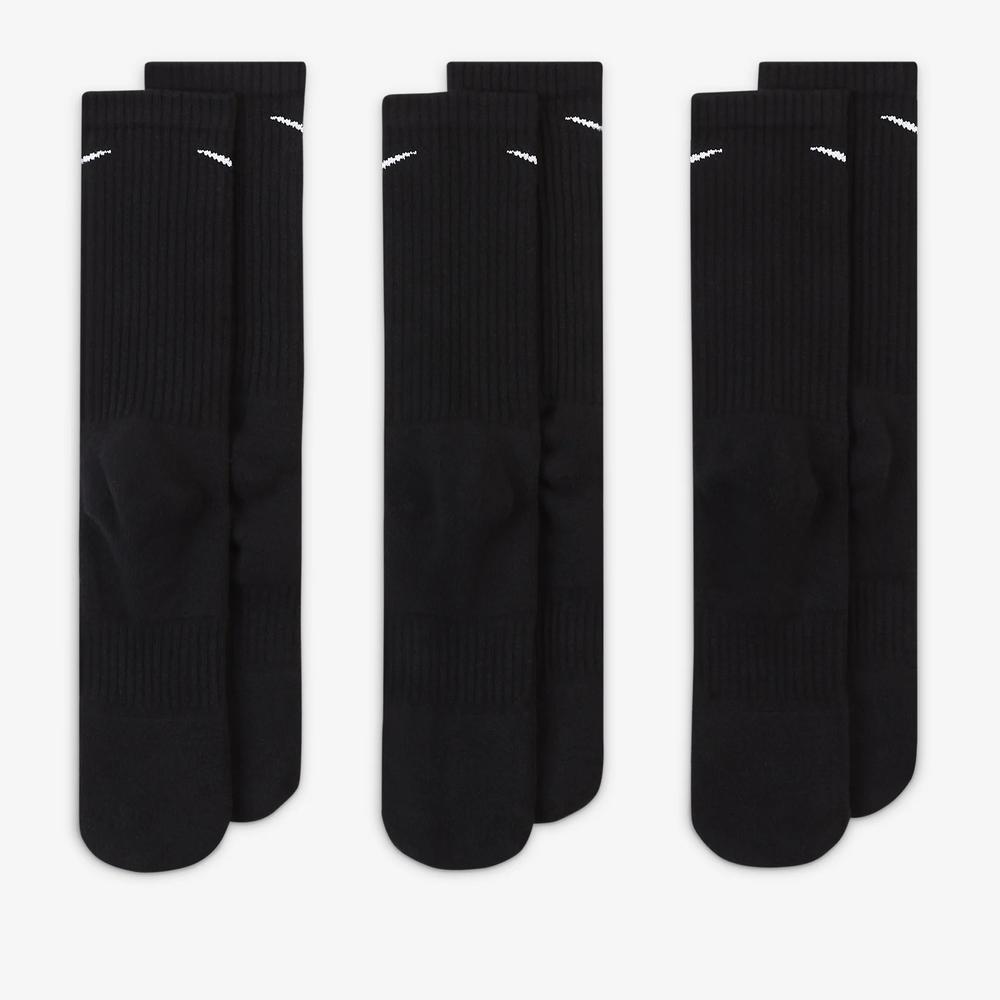 Ponožky Nike Everyday Cushioned Training Crew SX7664-010 - čierne