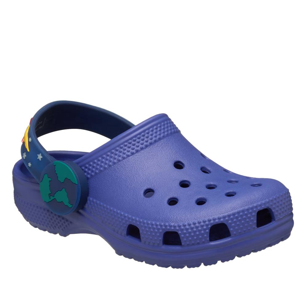 Klapky Crocs Imagination Lights Backstrap Clog 211892-4WH - modré