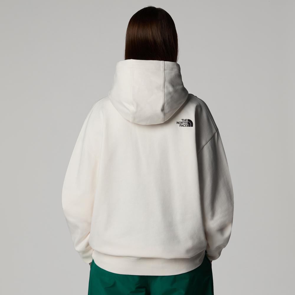 Blúza The North Face Essential Oversize Hood 0A89ENQLI1 - biele