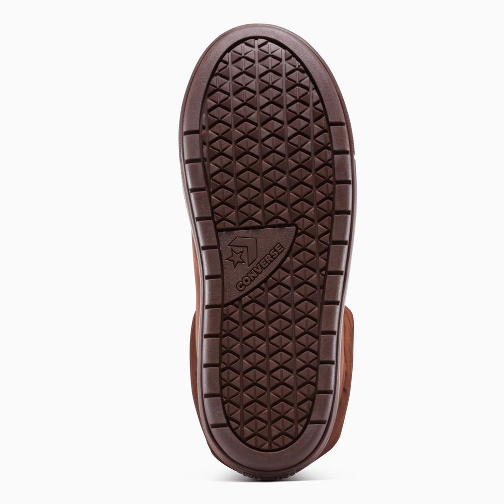 Dámske topánky Converse Chuck Taylor All Star Elements Boot A12940C - hnedé
