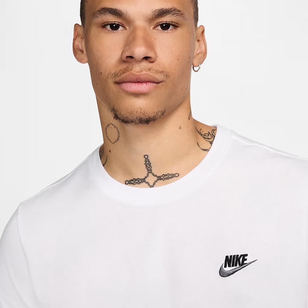 Mužský tričko Nike Sportswear Club FD1184-101 - biele