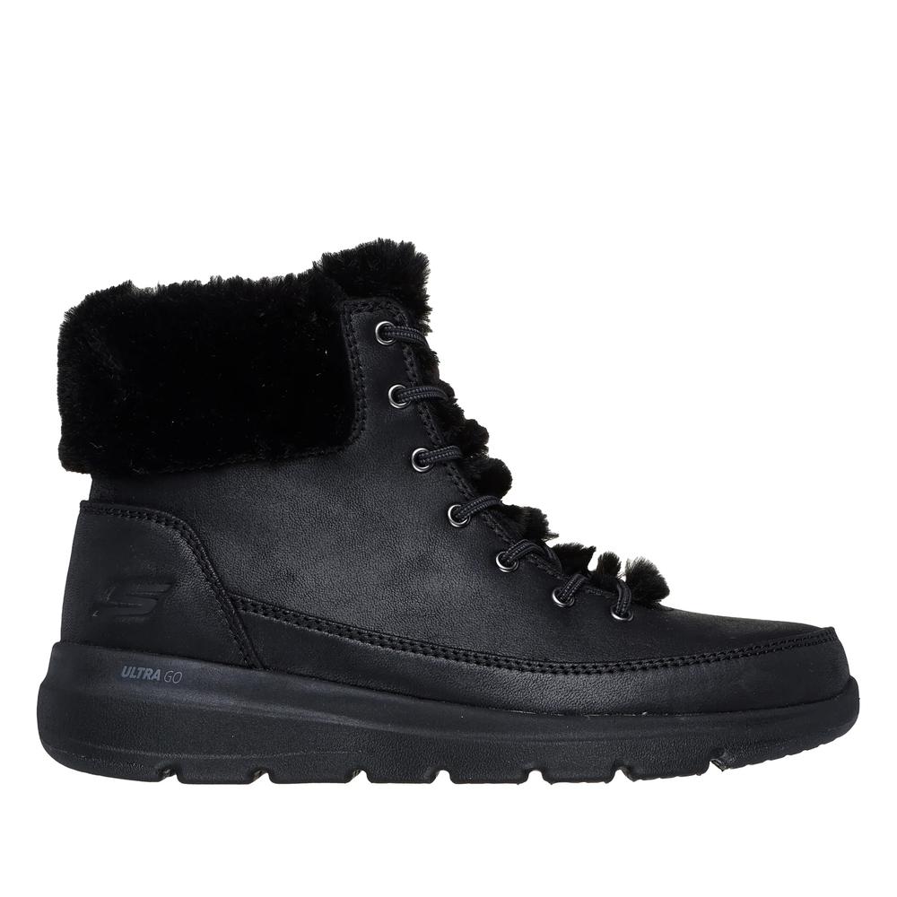 Topánky dámske Skechers Glacial Ultra Wonderland 144202BBK - čierne