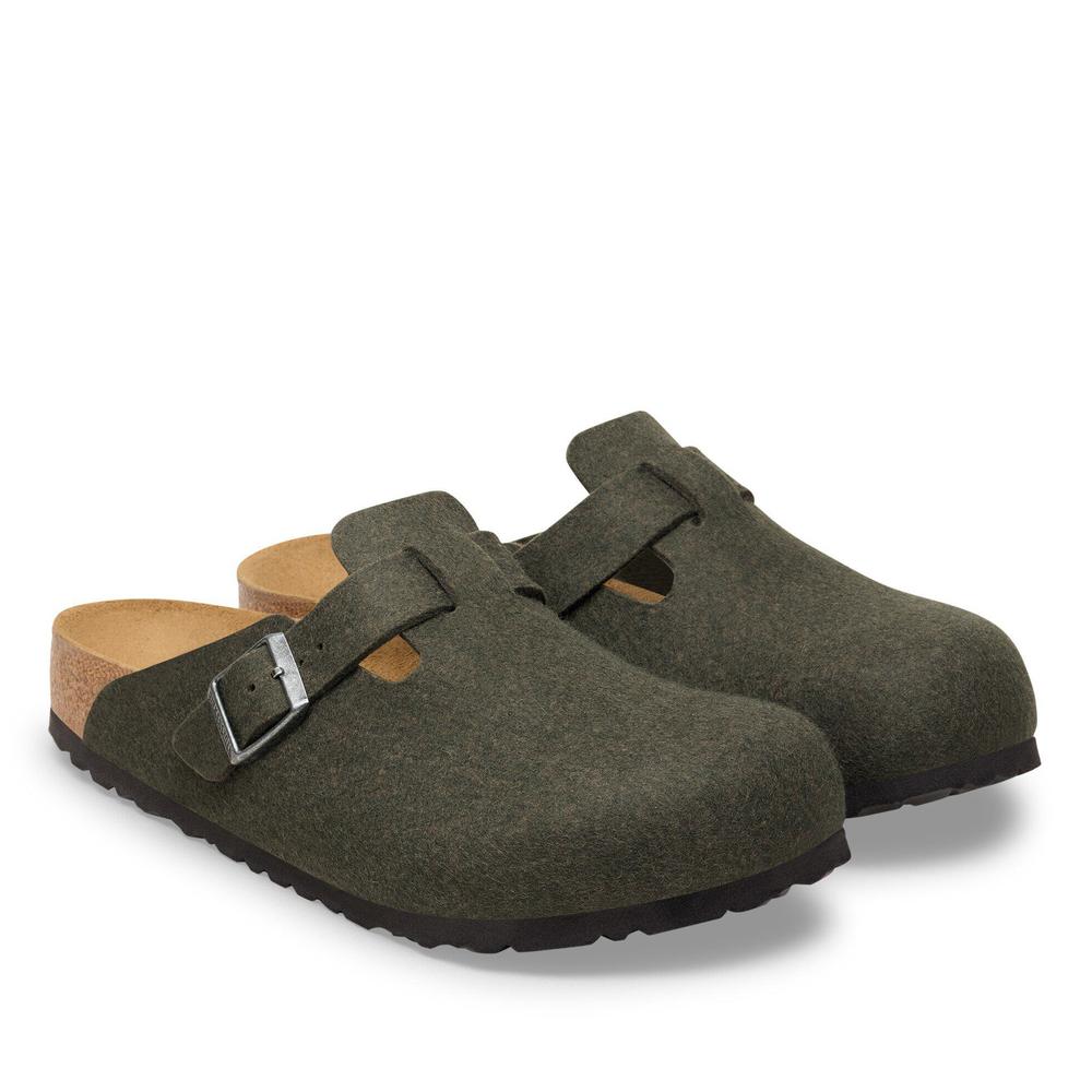 Klapky pánske Birkenstock Boston 1030676 - zelené