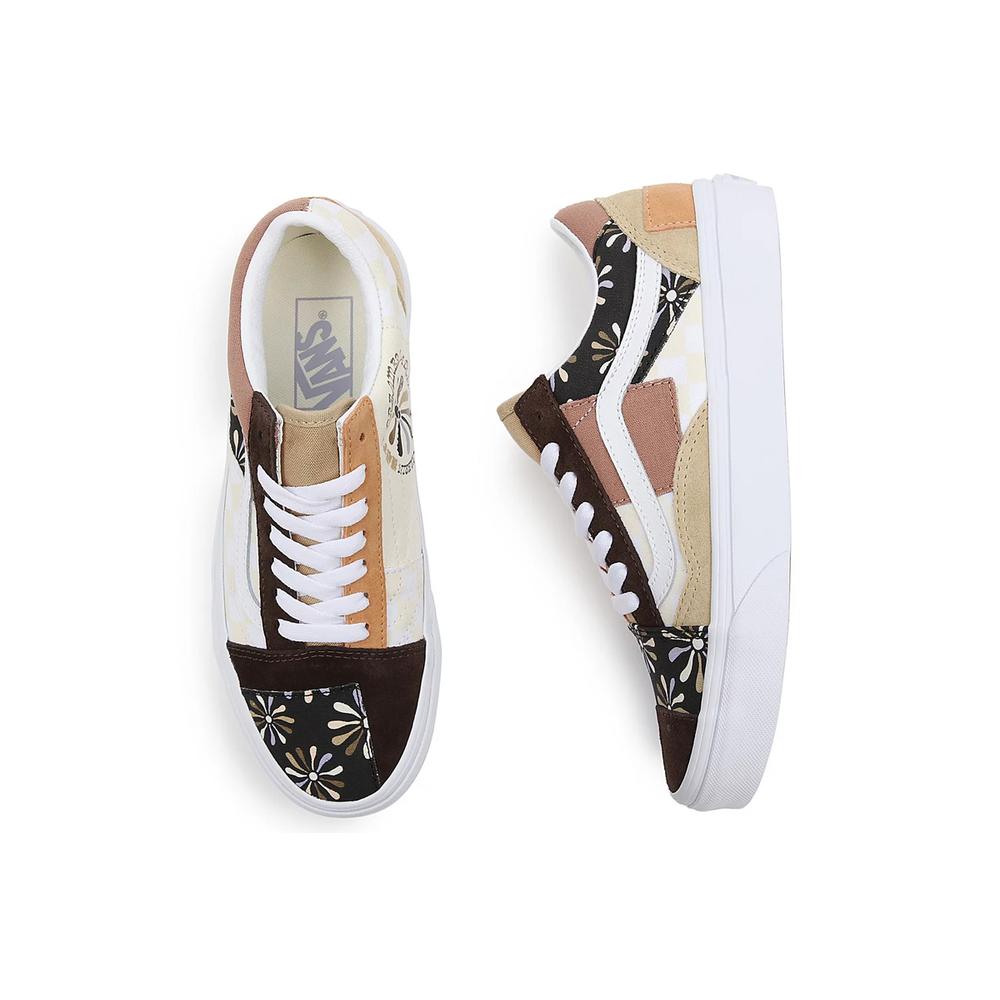 Topánky Vans Divine Energy Old Skool Patchwork VN0A7Q4PAS01 - viacfarebné