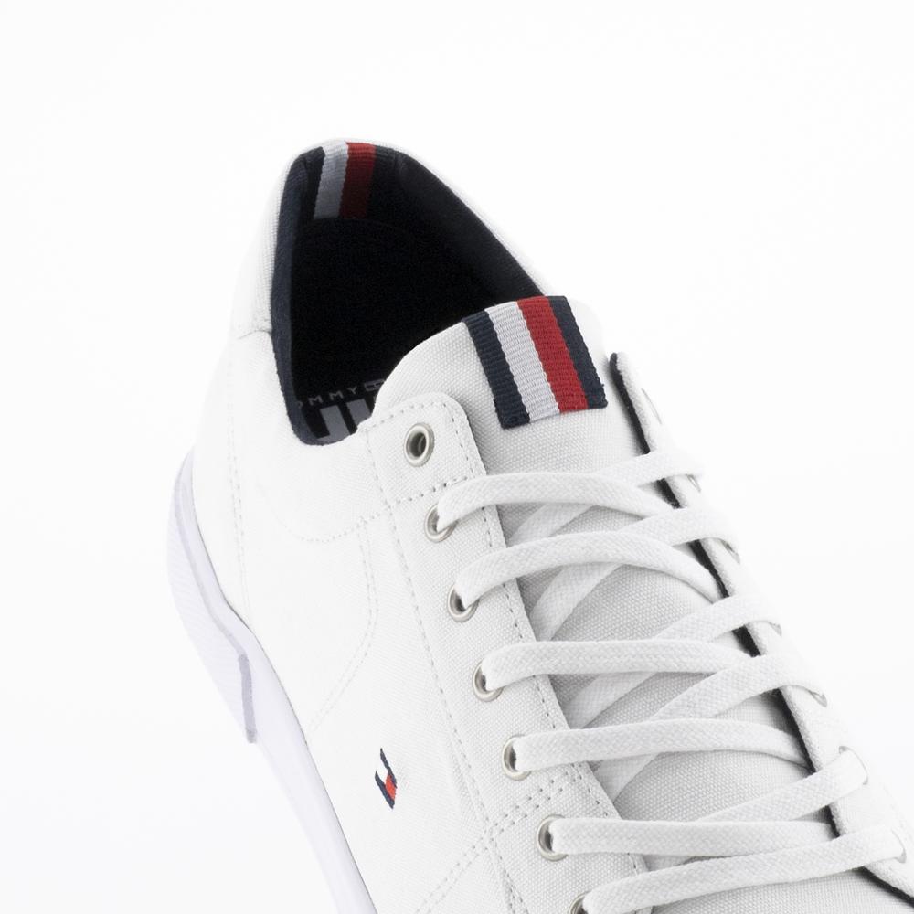 Topánky Tommy Hilfiger Iconic Long Lace FM0FM01536-0K4 - biele