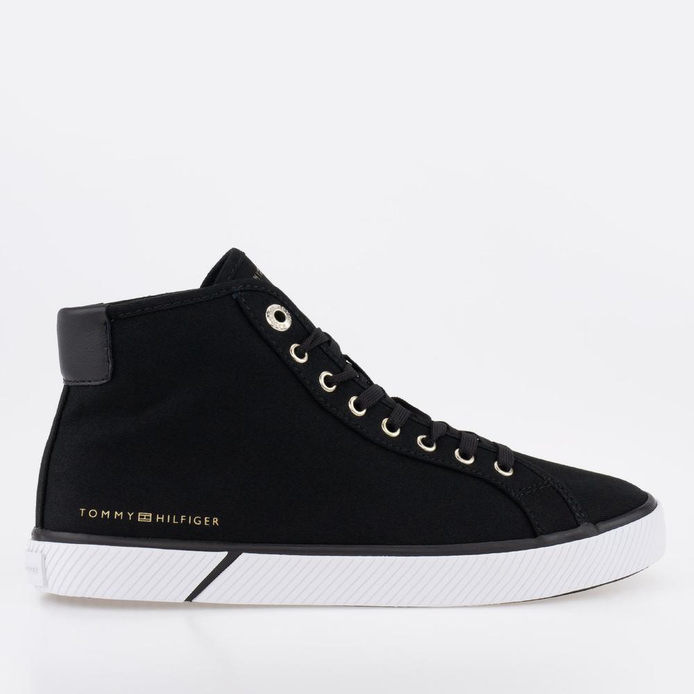 Topánky Tommy Hilfiger Essential Highcut FW0FW07247-BDS - čierne