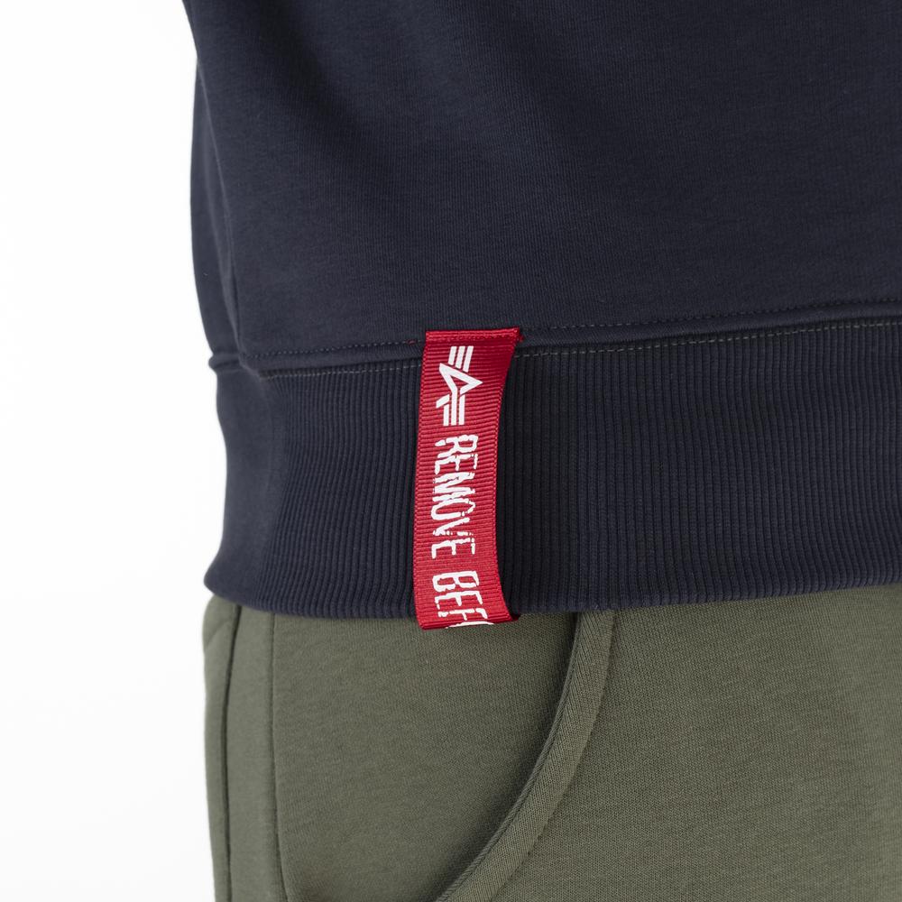 Blúza Alpha Industries Basic 17830202 - tmavomodré