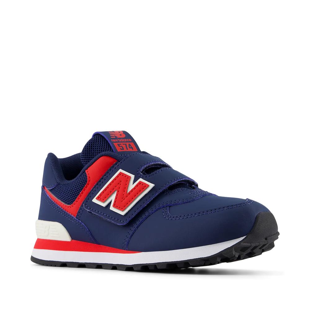 Detské topánky New Balance PV574KIK - tmavomodré