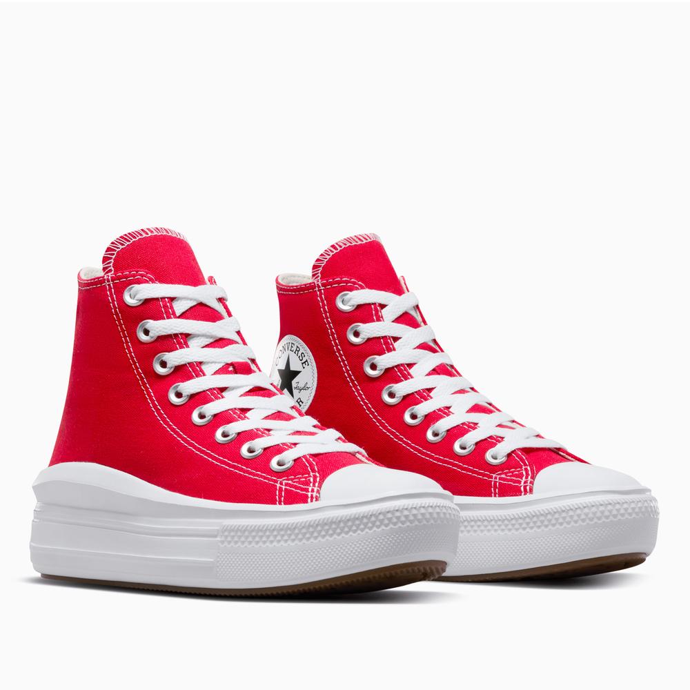 Topánky Converse Chuck Taylor All Star Move A09073C - červené