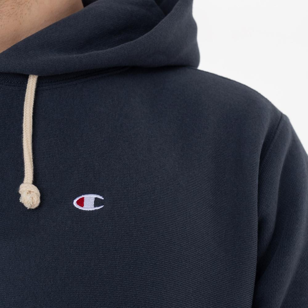 Blúza Champion Reverse Weave Fleece Hoodie 217976-BS551 - tmavomodré