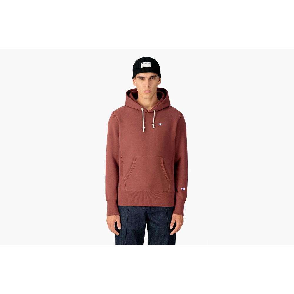 Blúza Champion Reverse Weave C Logo Hoodie 216496-MS544 - bordóvé