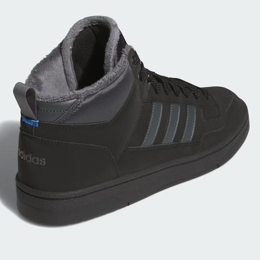 Mužský topánky adidas Sportswear Rapid Court Mid Winterized JR0170 - čierne