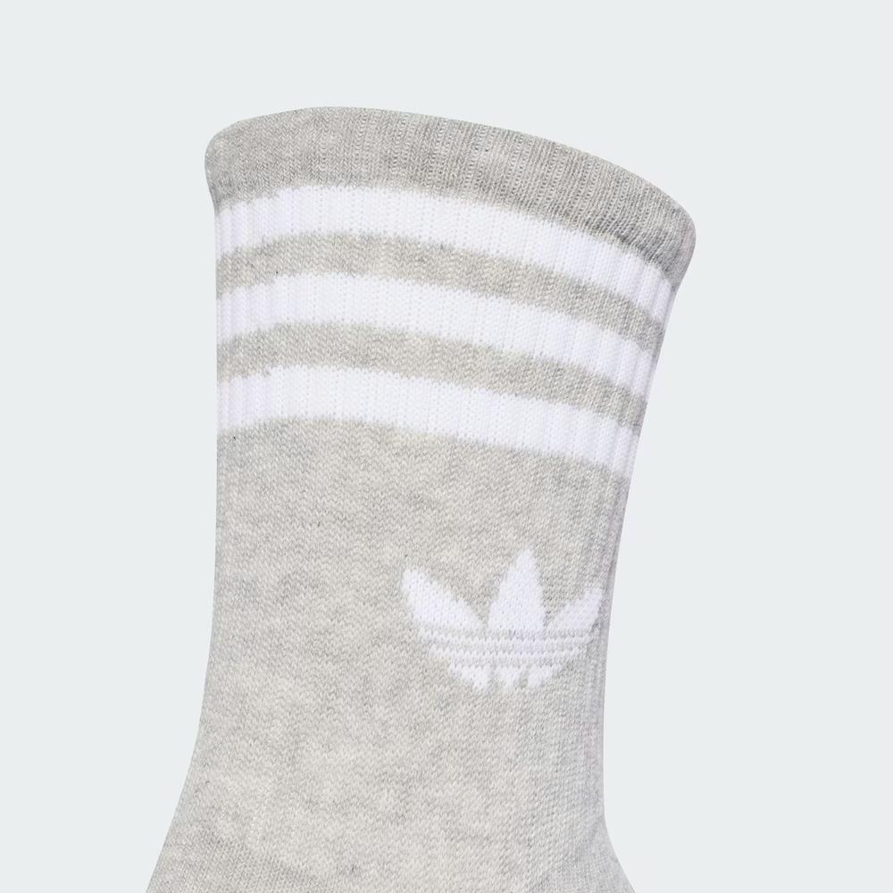 Ponožky unisex adidas Originals 3-Stripies Crew 3 Pairs JV7403 - viacfarebné