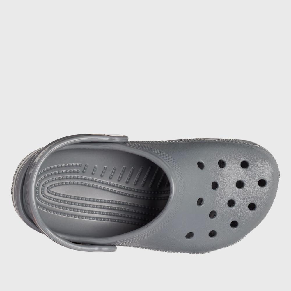 Klapky Crocs Classic Clog 206991-0DA - šedý