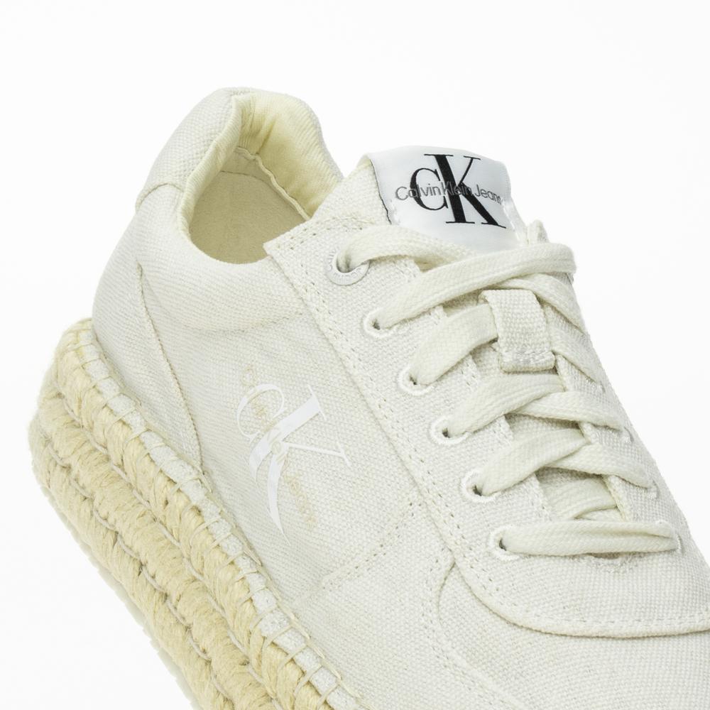 Topánky Calvin Klein Espadrille Sneakers CS BTW YW0YW01437-0F9 - béžové