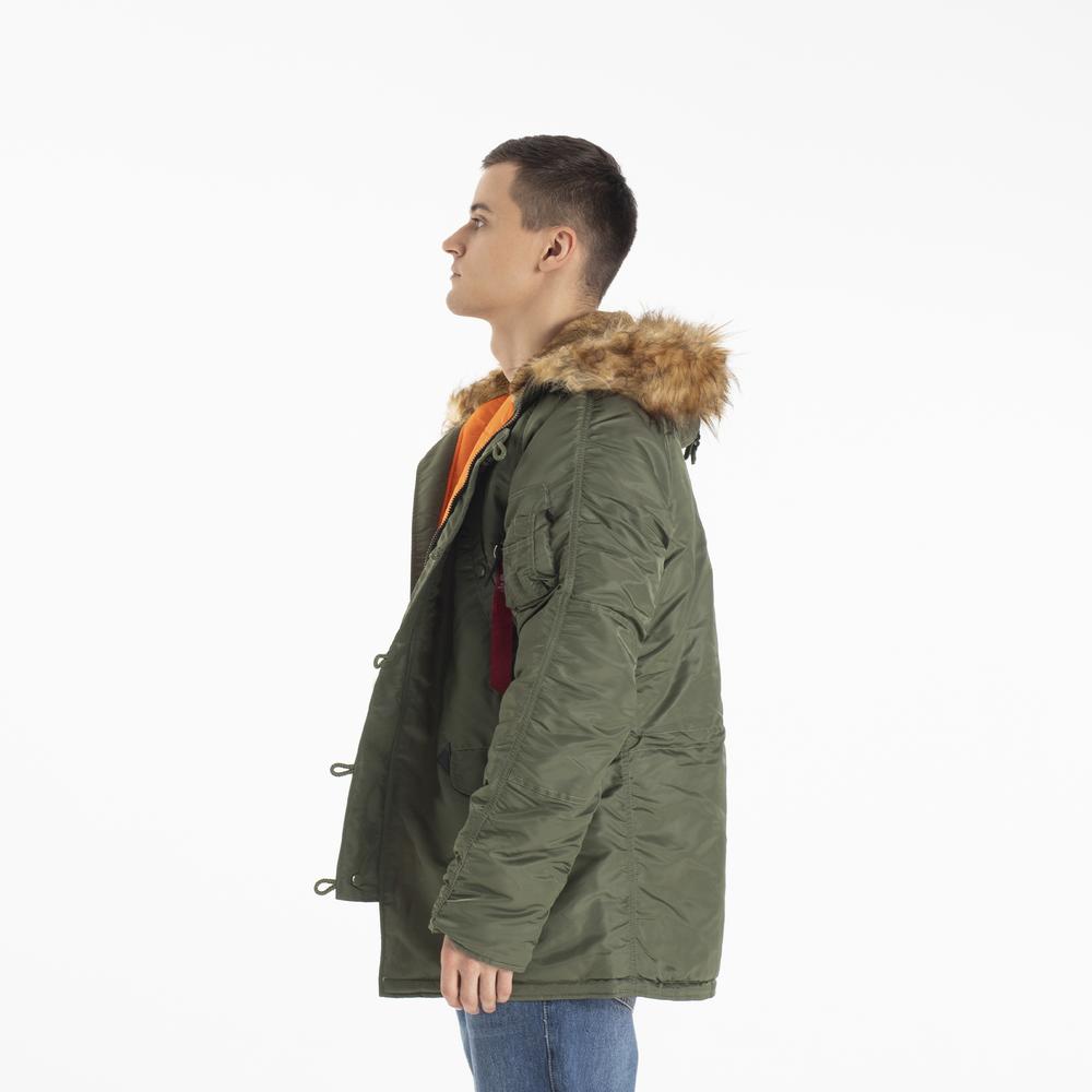 Bunda Alpha Industries Parka N3B VF 59 10314101 - zelené