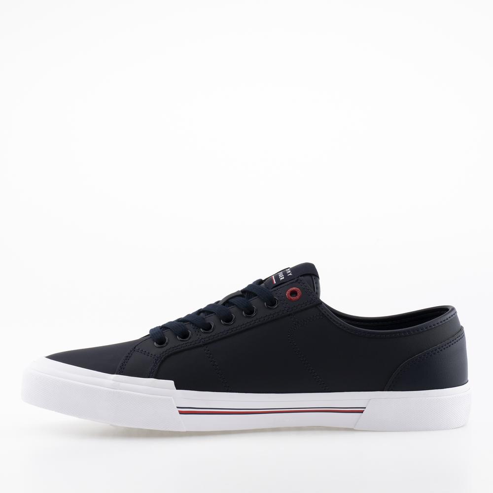 Topánky Tommy Hilfiger Core Corporate Vulc FM0FM04561-DW5 - tmavomodré