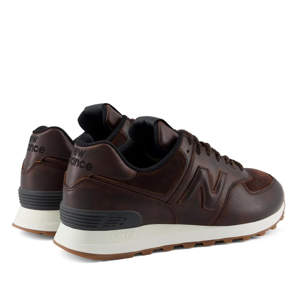 Dámske topánky New Balance W574HM - hnedé