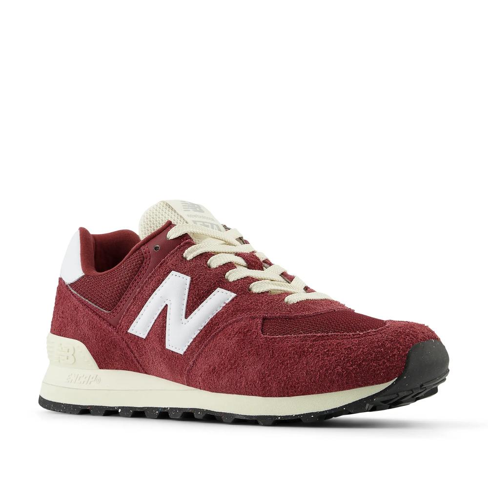 Topánky unisex New Balance U574RBK – bordóvé