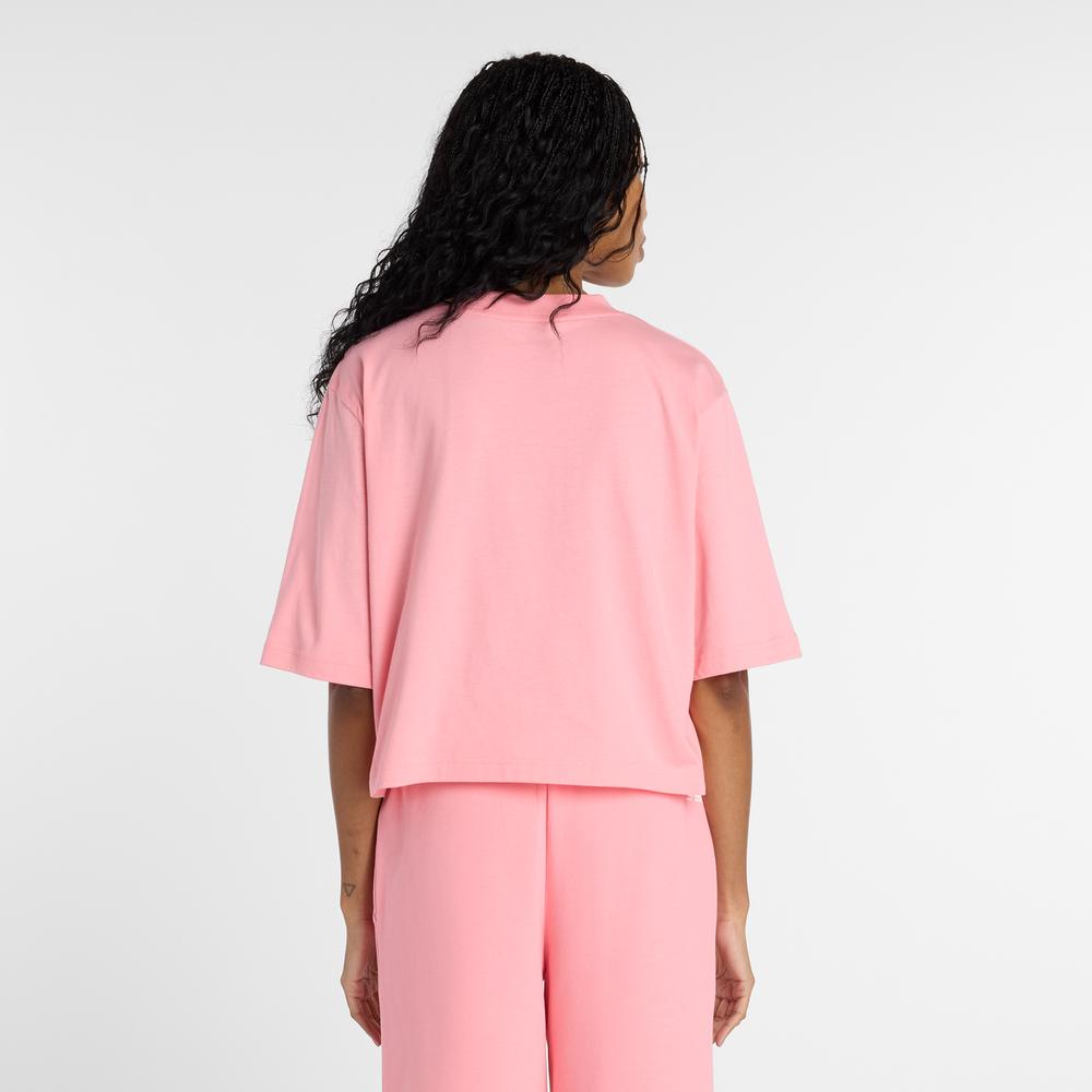 Dámske tričko New Balance WT61V5OPAA6 - ružové