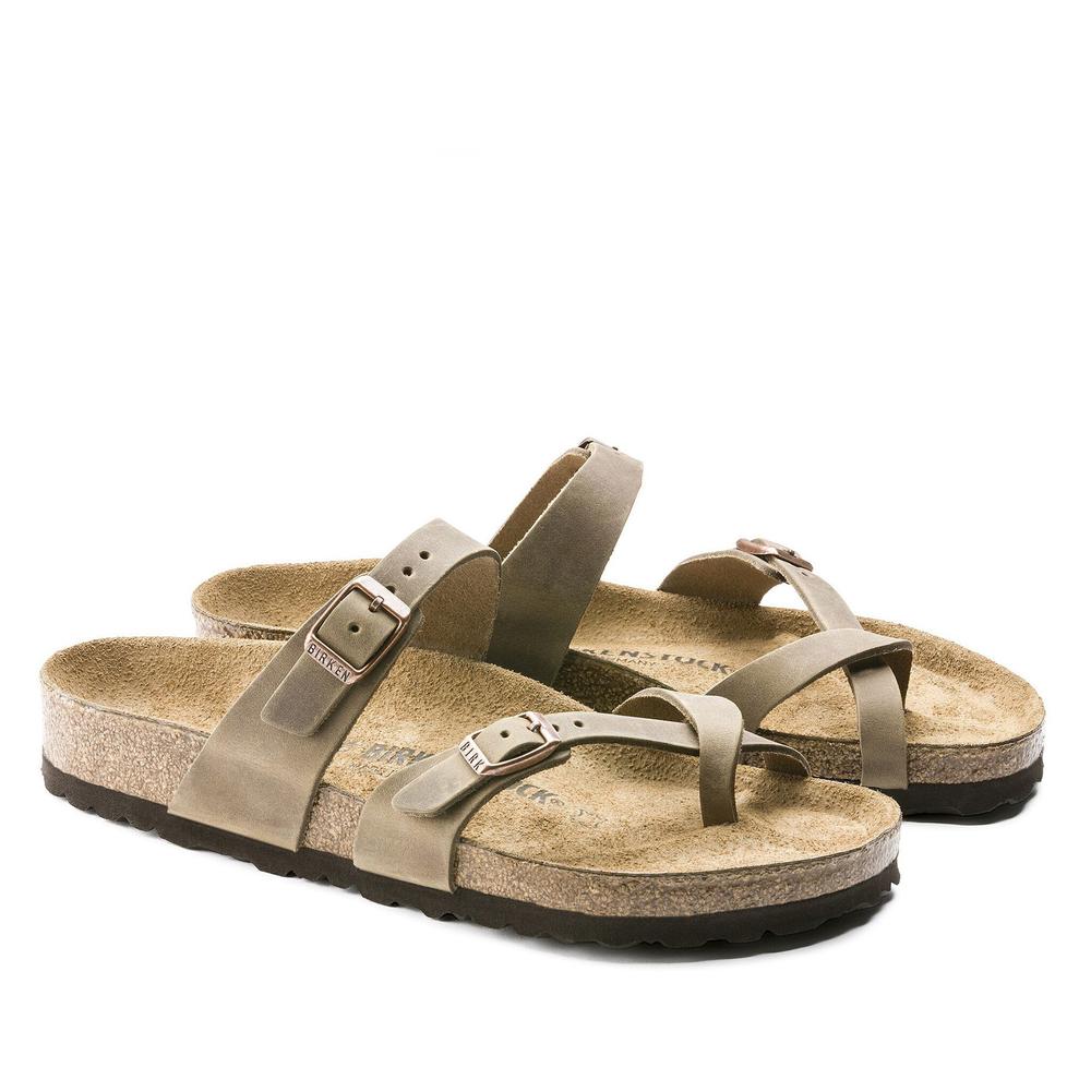 Klapky dámske Birkenstock Mayari 1011433 - hnedé