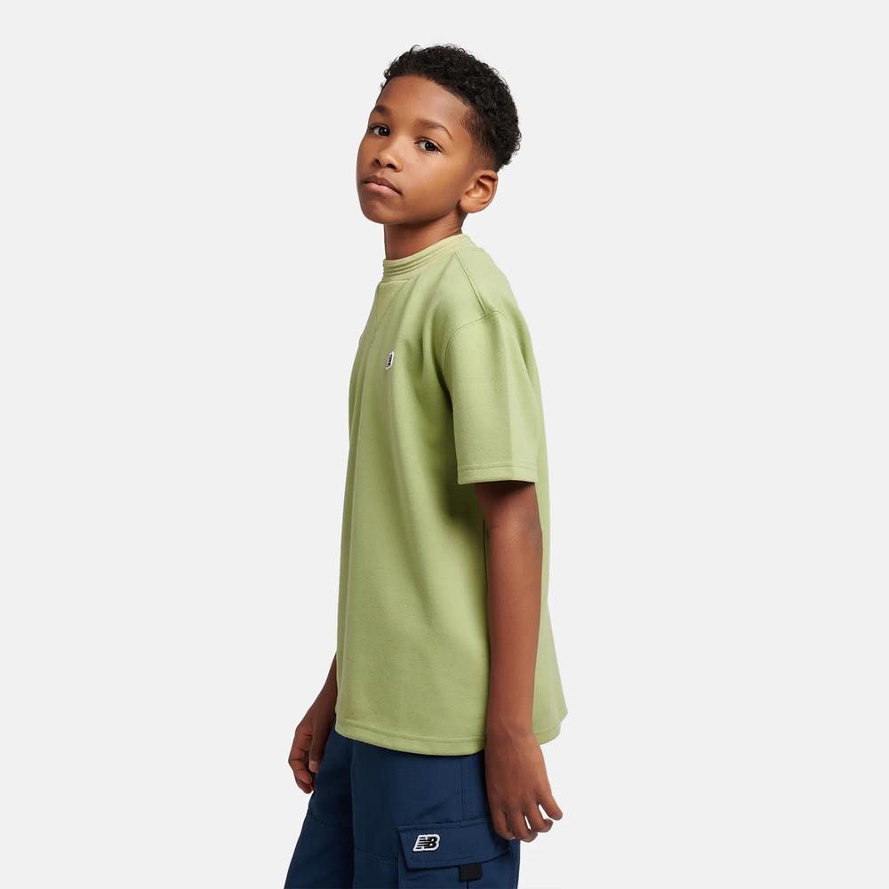 Detské tričko New Balance LAKB0191EEN - zelené