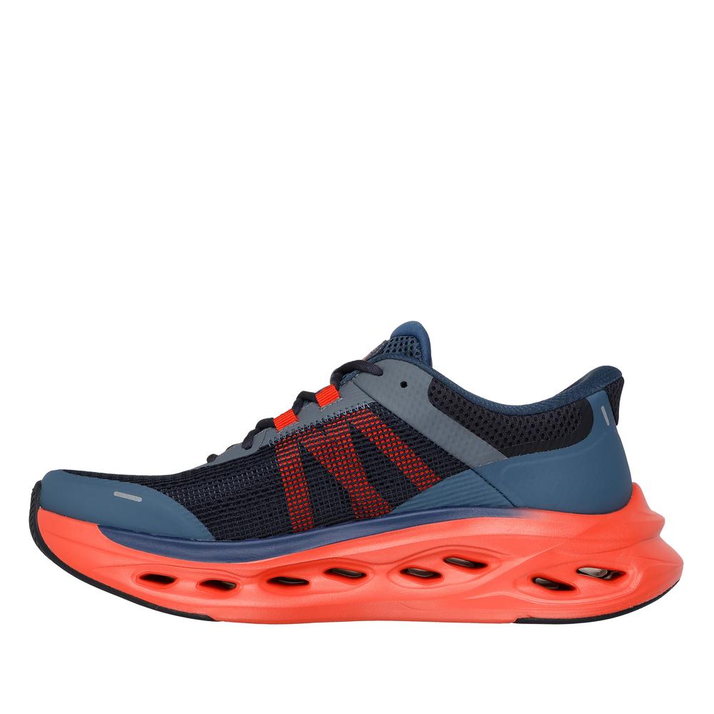 Topánky pánske Skechers Slip-ins: Max Cushioning Glide-Step Aberdeen 220422NVOR - tmavomodré