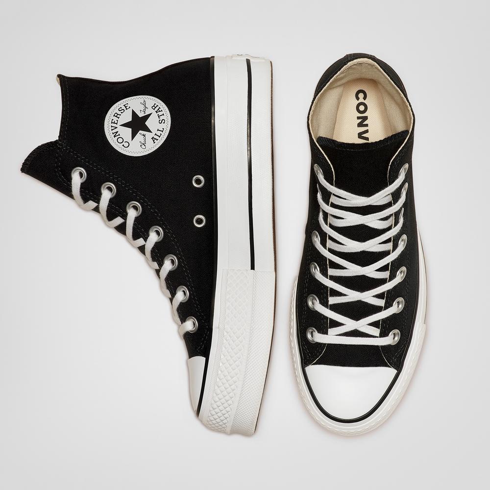 Topánky Converse Chuck Taylor All Star Lift Platform Canvas 560845C - čierne