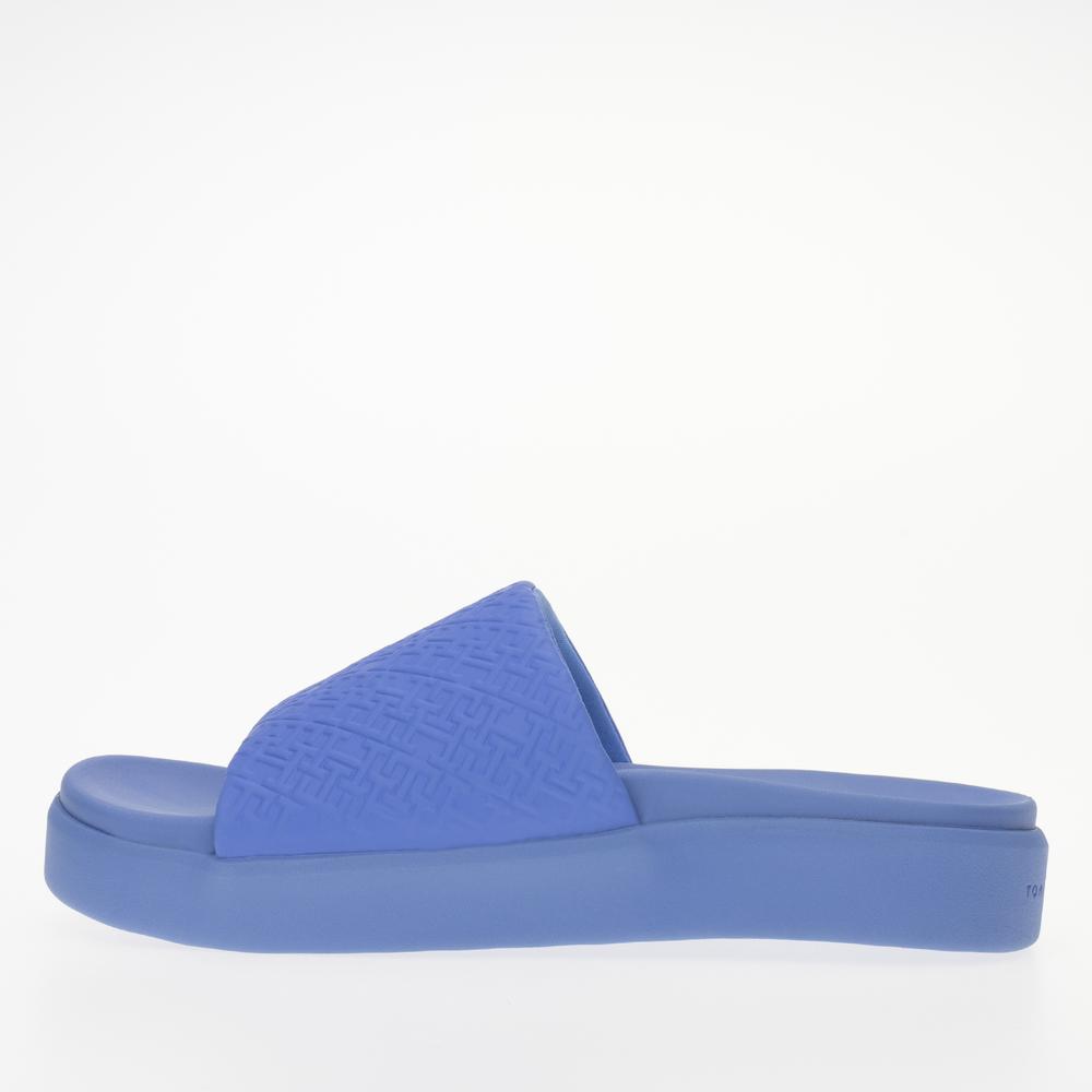 Klapky Tommy Hilfiger Monogram Pool FW0FW07855-C30 - modré