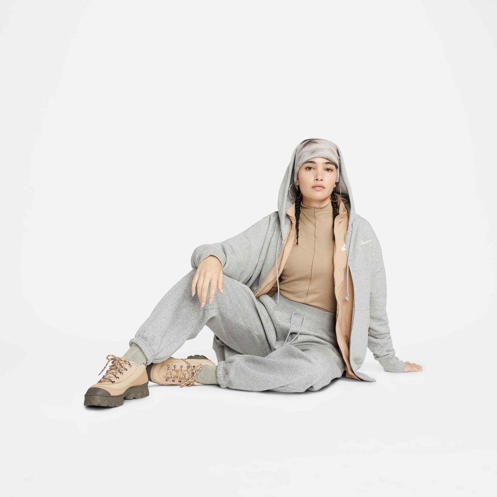 Dámská blúza Nike Sportswear Phoenix Fleece DQ5758-063 - šedý