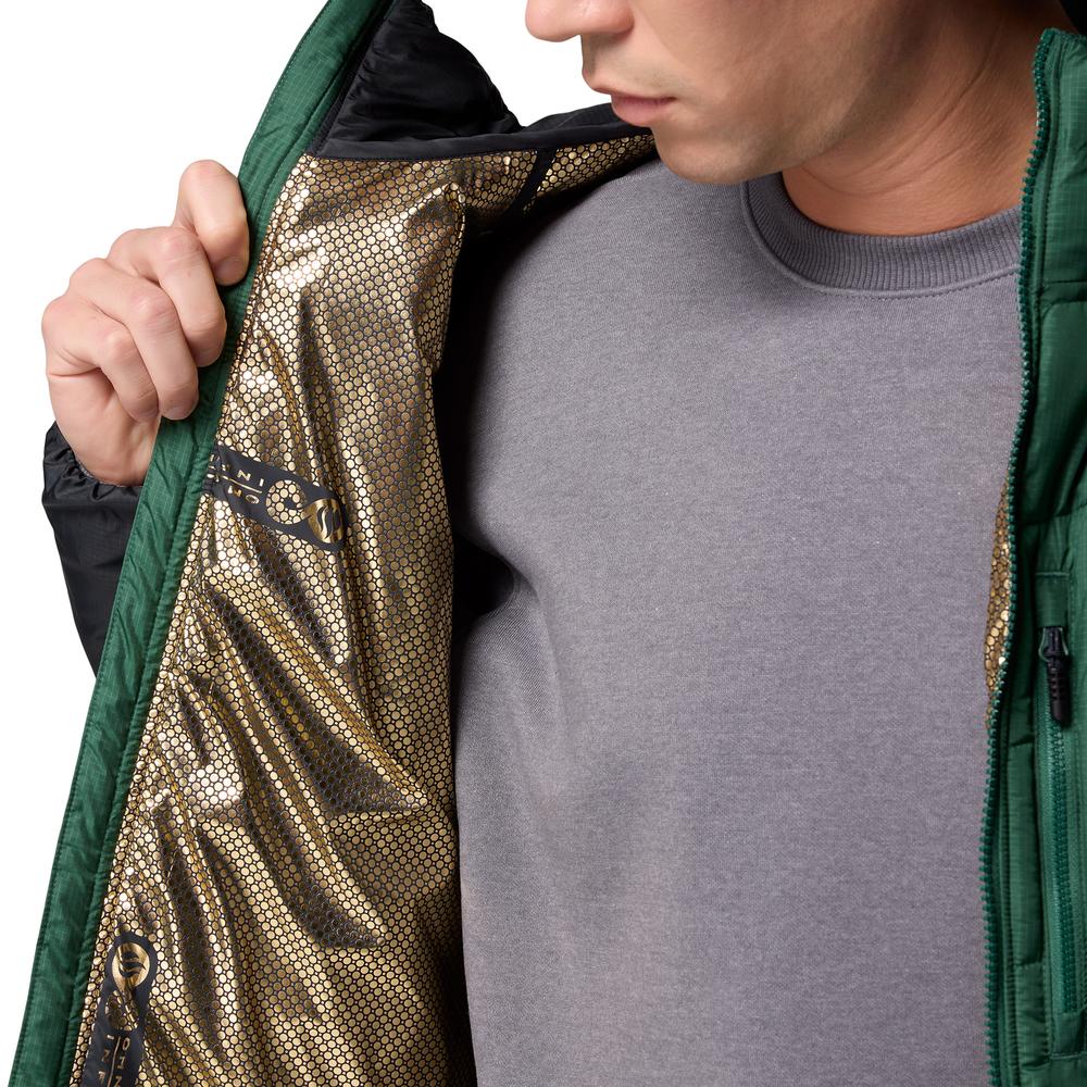 Mužský bunda Columbia Labyrinth Loop II Insulated Hooded 2085294375 - zelené