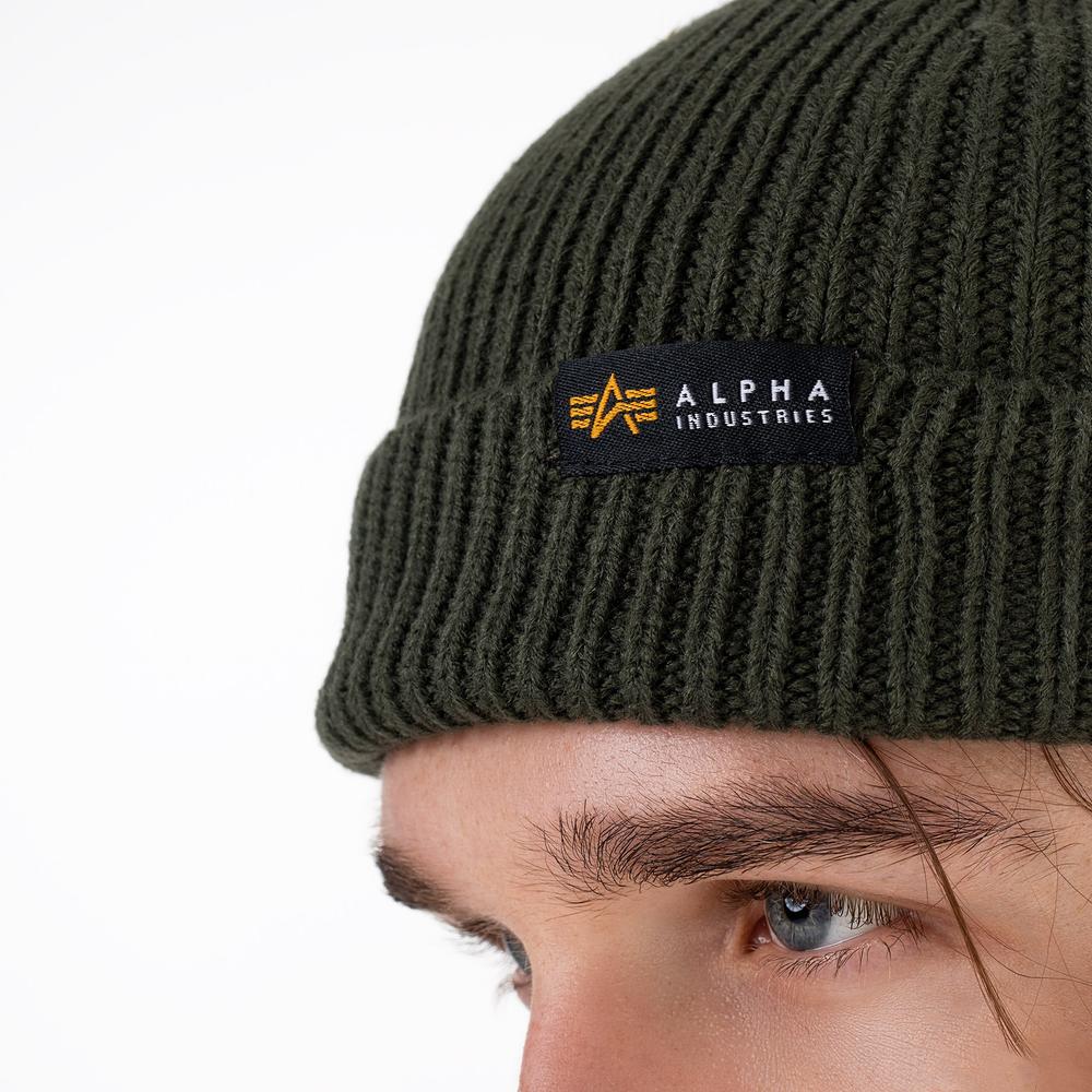 Čiapka Alpha Industries Dockers Beanie 138905142 - zelené