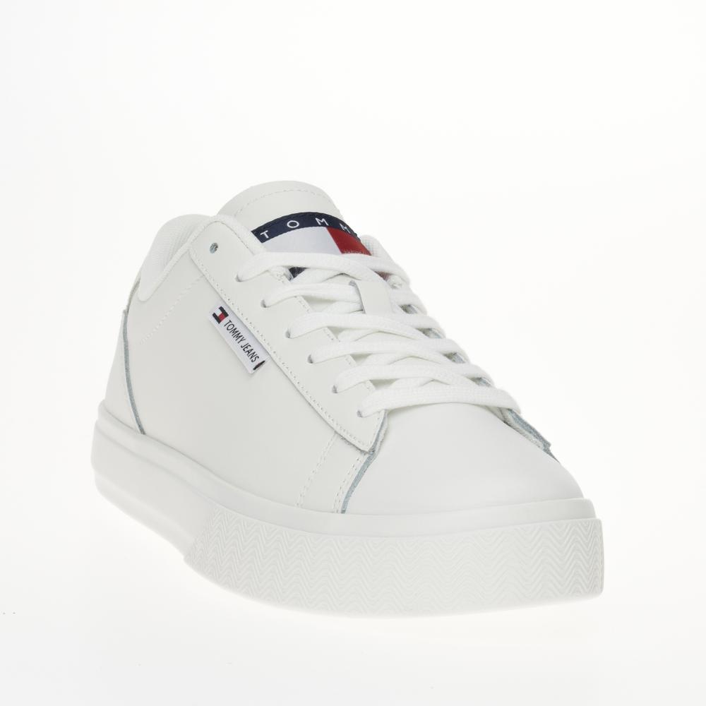 Topánky Tommy Jeans Cupsole Sneakers Ess EN0EN02508-YBL - biele