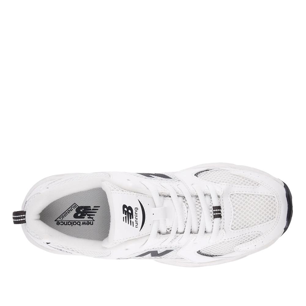 Detské topánky New Balance GR530CF  - biele
