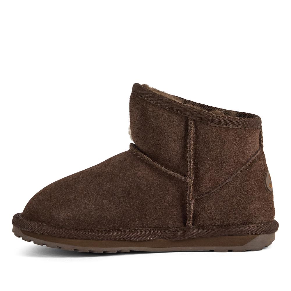 Detské topánky Emu Australia Daisy K13232CHOC  - hnedé