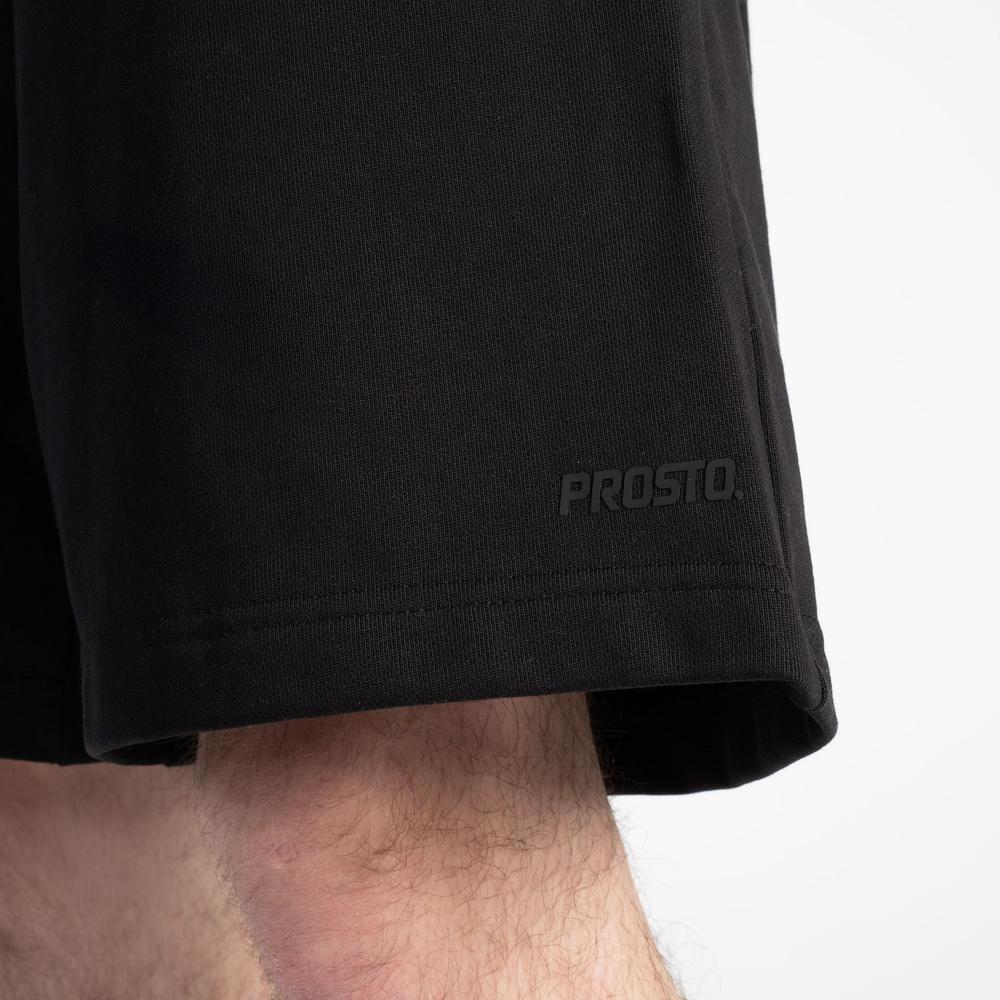 Šortky pánske Prosto Sweat Shorts Myst KL251MPAN6023 - čierne