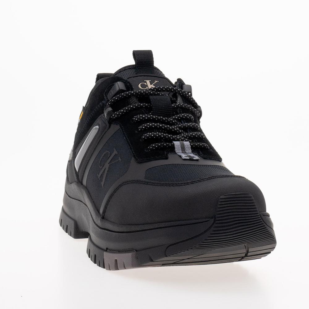 Topánky Calvin Klein Jeans Hiking Lace Up Low Cor YM0YM00801-00T - čierne