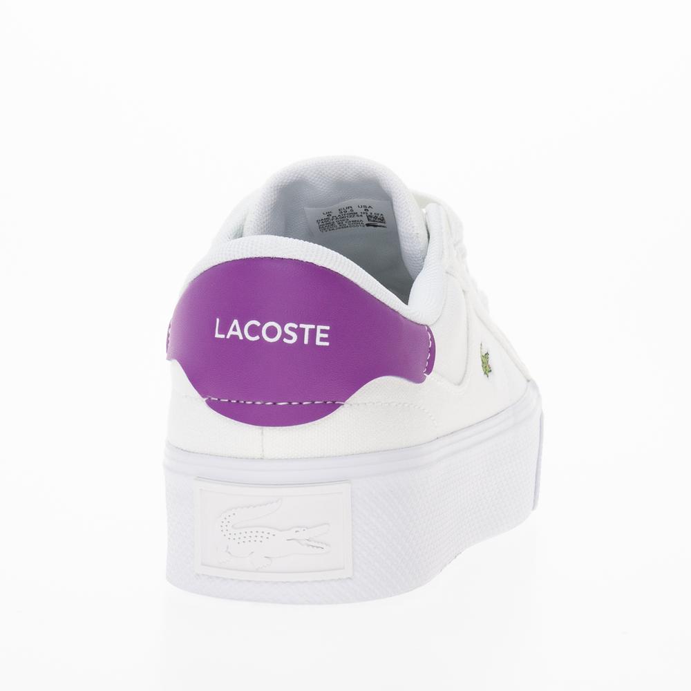 Topánky Lacoste Ziane Platform Textile 745CFA0012-Z54 - biele