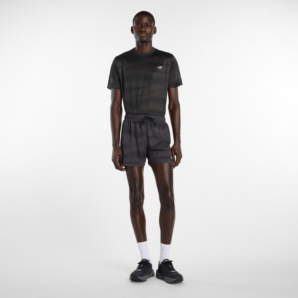 Pánske tričko New Balance MT61G4S7BGR - čierne