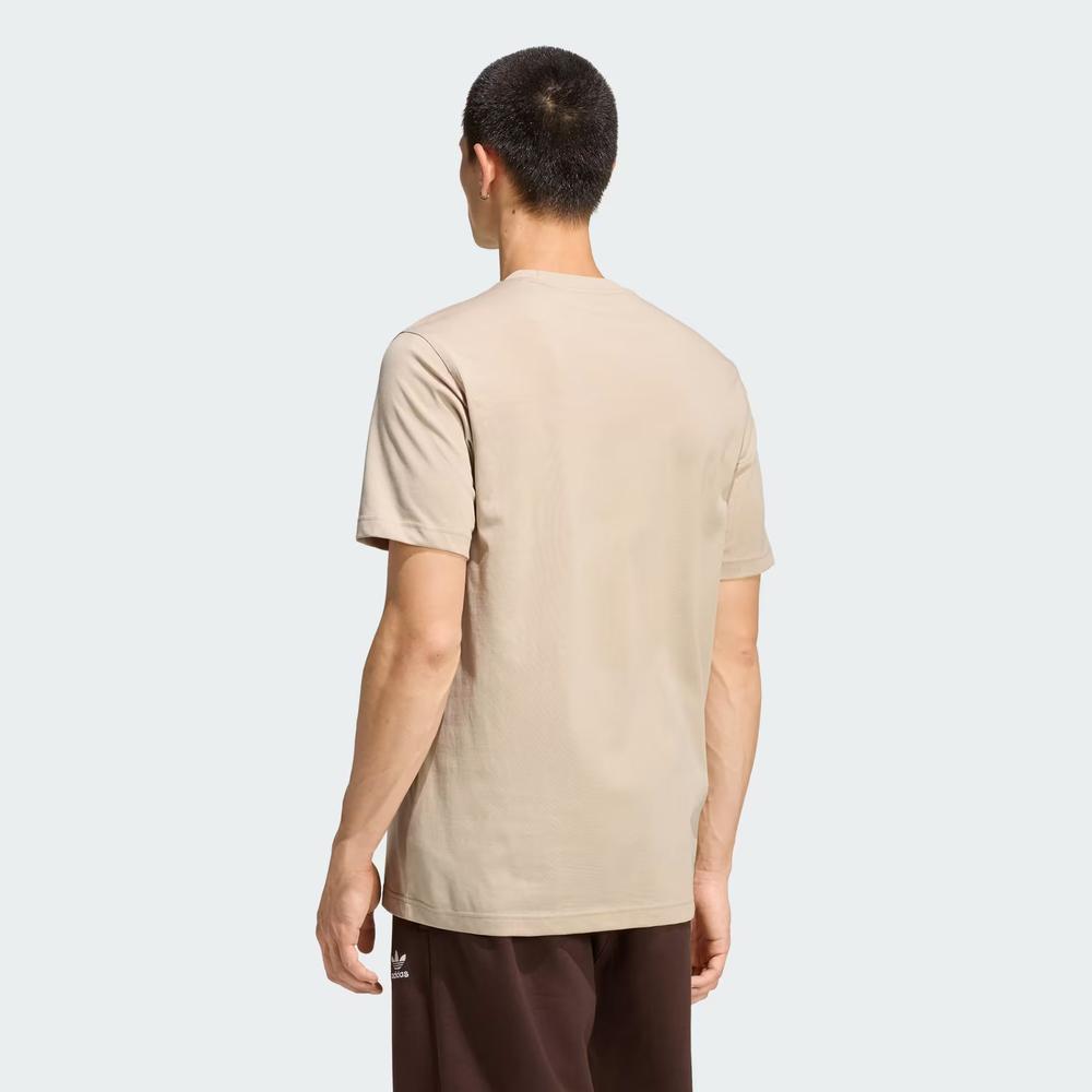 Tričko pánske adidas Originals Trefoil Essentials KE1189 - béžové